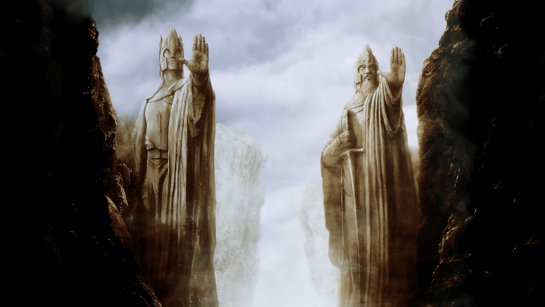 statues de l'argonath