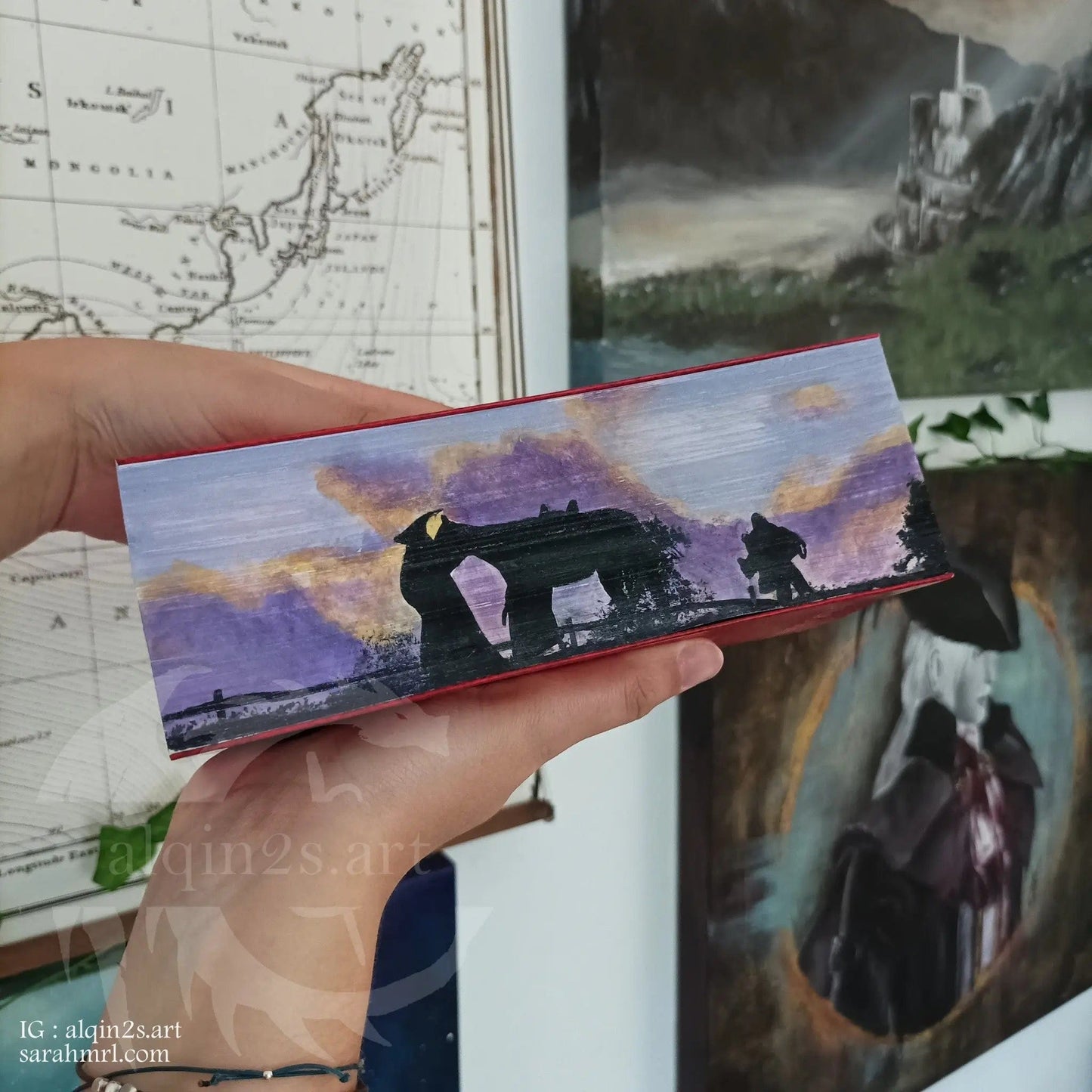 Peinture sur tranche, Le Seigneur des Anneaux L'Intégrale - The Store Of The Ring