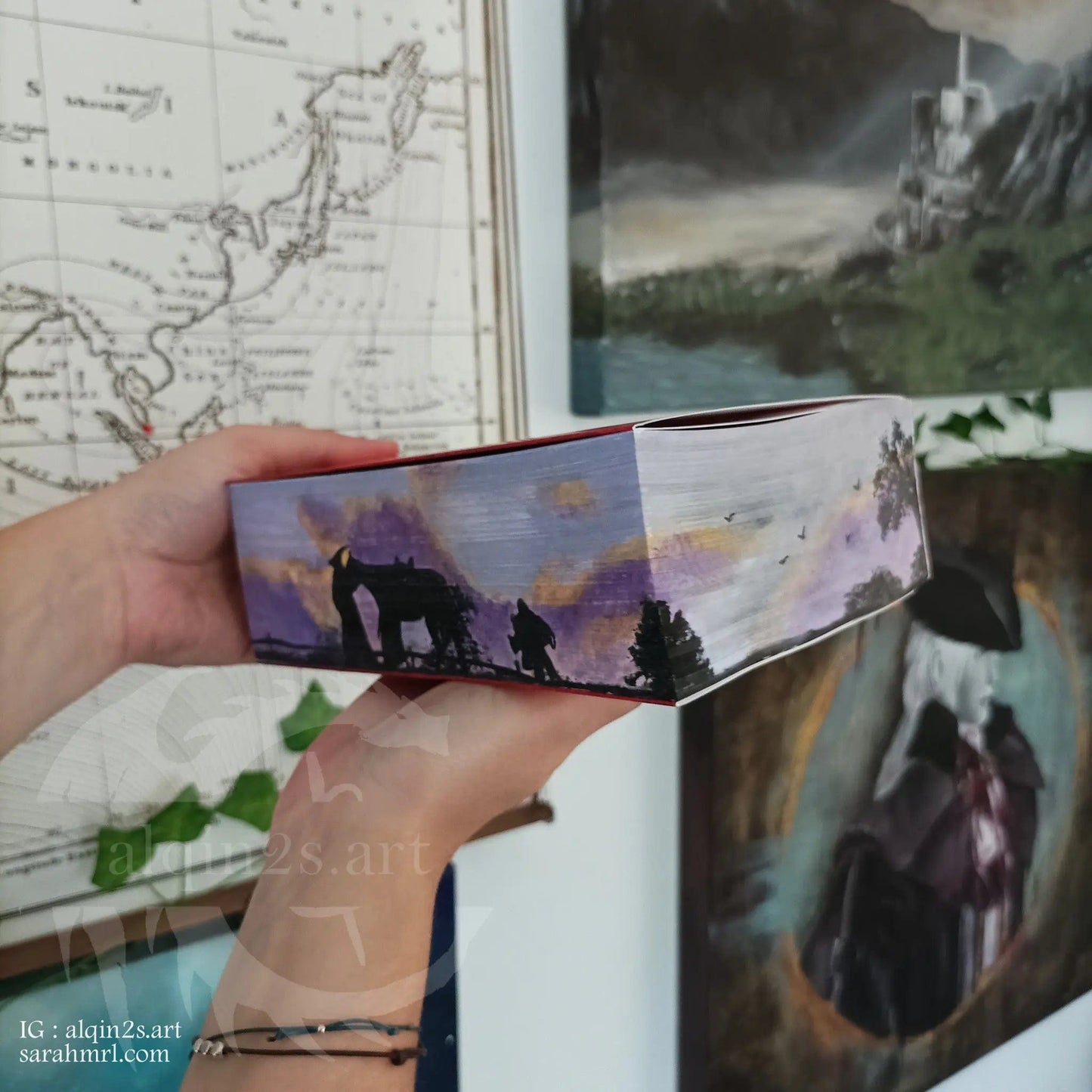 Peinture sur tranche, Le Seigneur des Anneaux L'Intégrale - The Store Of The Ring