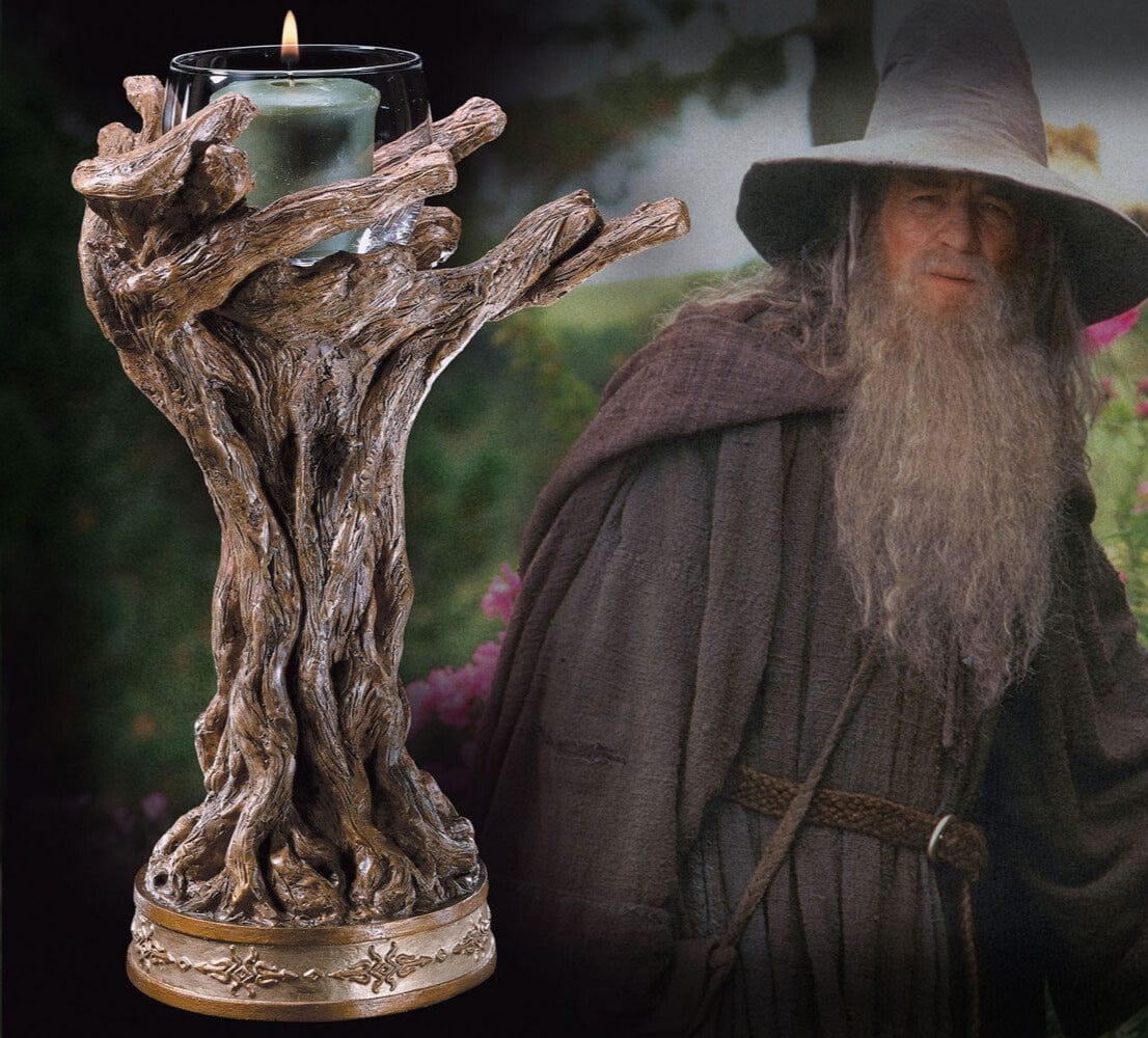 bougeoir bâton de gandalf