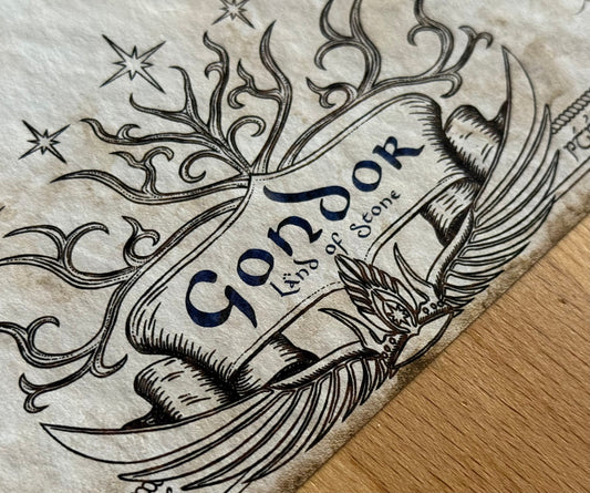 Carte artisanale du Gondor - 2025