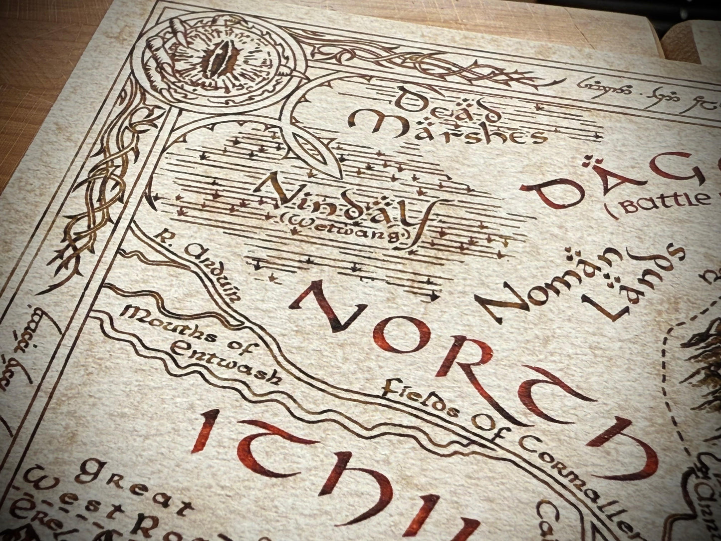 carte du mordor