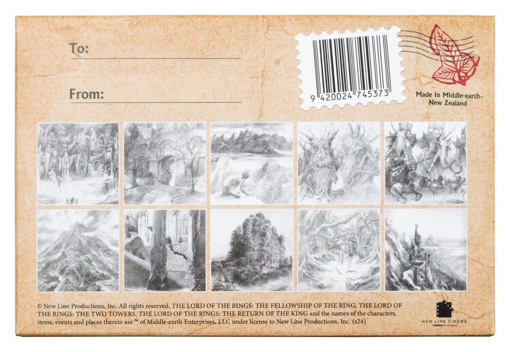 Produit dérivé Concept Postcards by Alan Lee