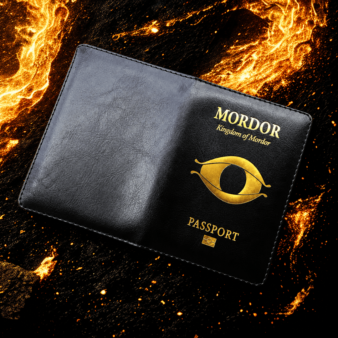 Produit dérivé Couverture de passeport Mordor