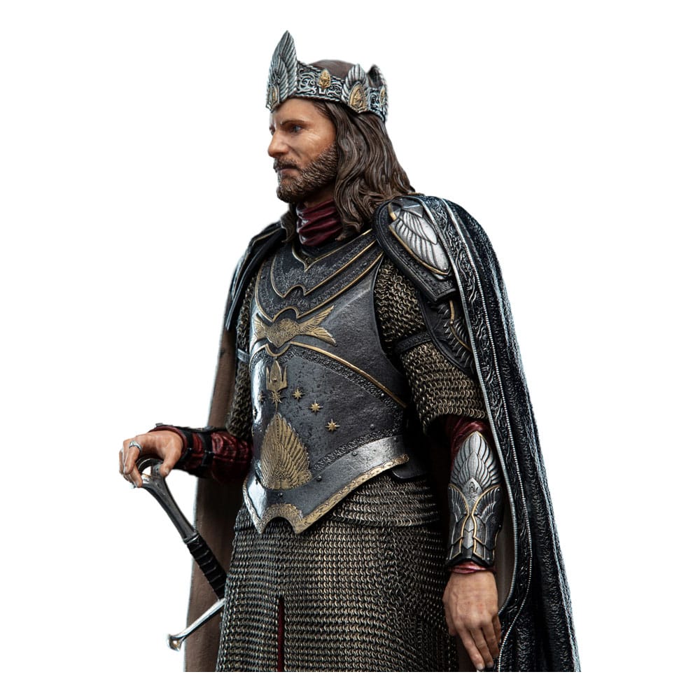 figurine aragorn roi weta classic series