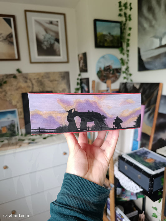 peinture sur tranche le seigneur des anneaux