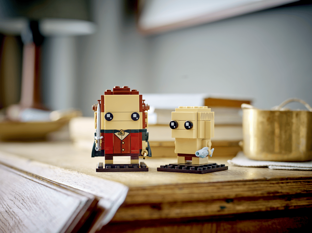 Produit dérivé LEGO BrickHeadz - Frodon et Gollum