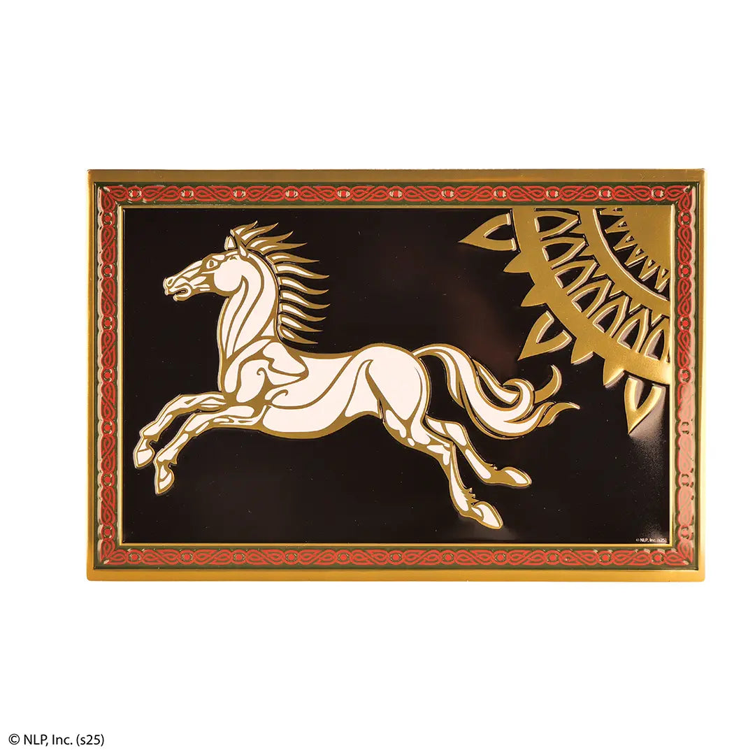 Produit dérivé Plaque en aluminium - Drapeau du Rohan