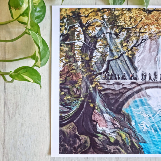 artisanat Print La traversée