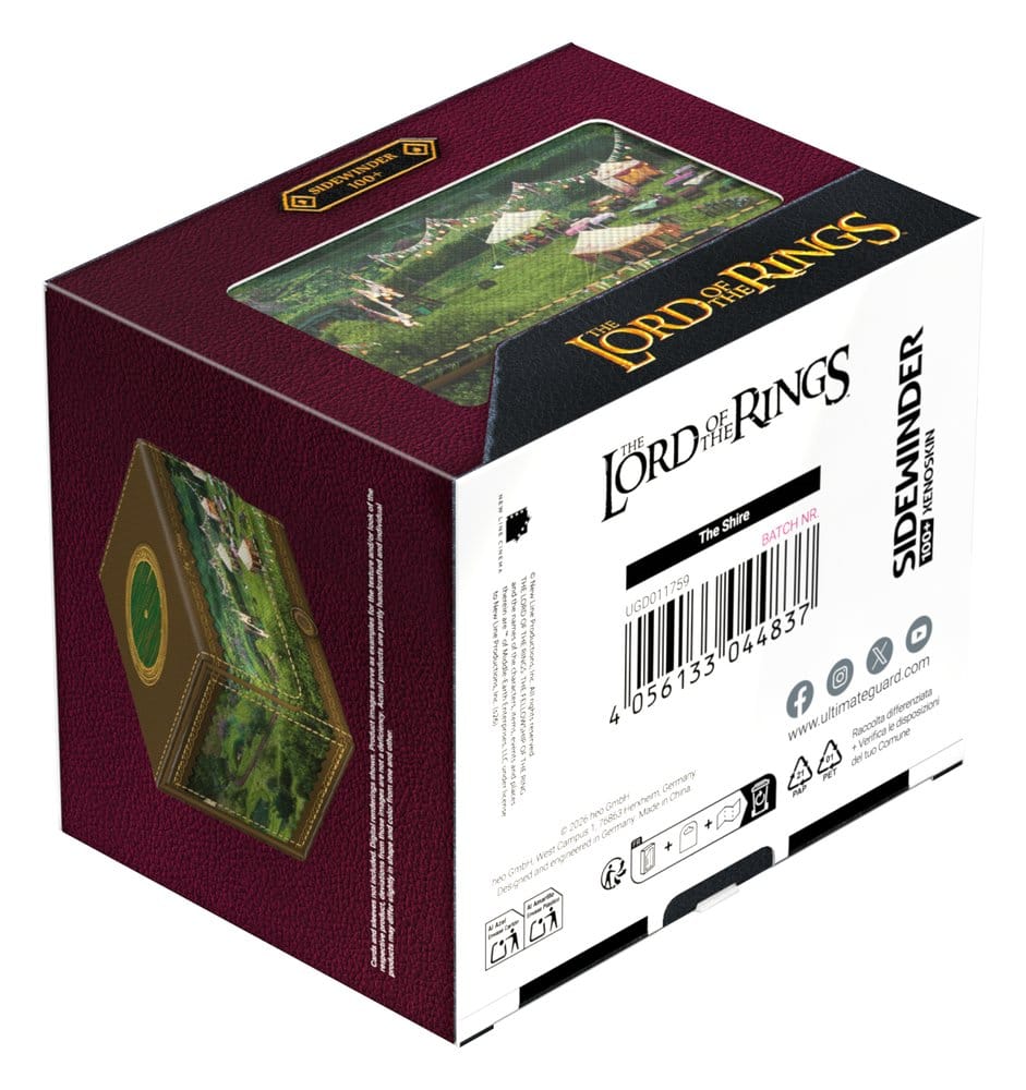 Produit dérivé Ultimate Guard Sidewinder 100+ Xenoskin The Lord of the Rings™ "Places of Middle-earth" - The Shire