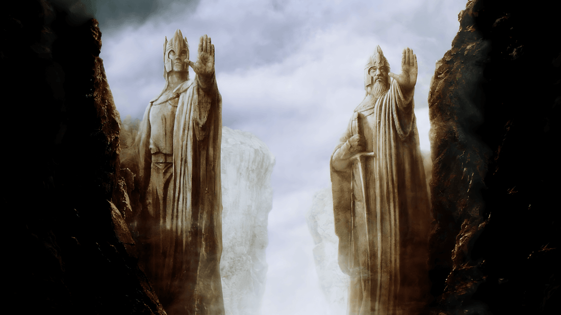 statues de l'argonath