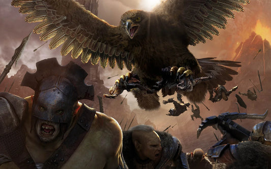 image d'un aigle du seigneur des anneaux