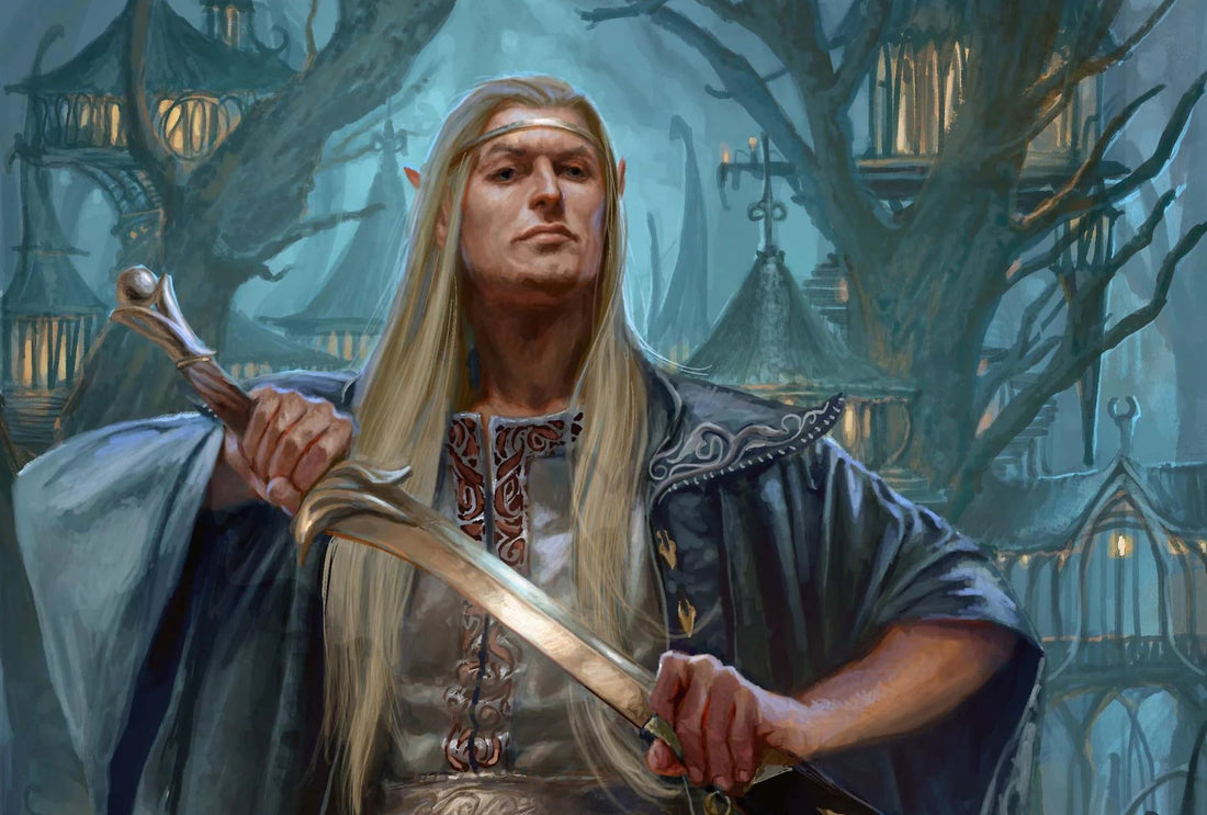 Illustration de Celeborn à Lothlórien par Andrea Piparo