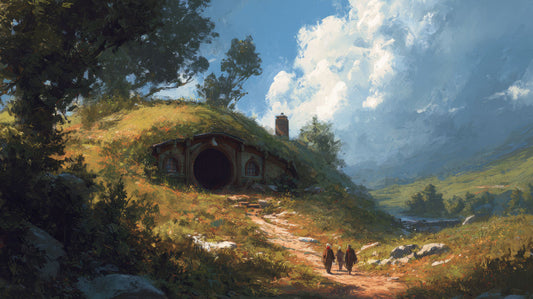 image représentant la comté dans le seigneur des anneaux