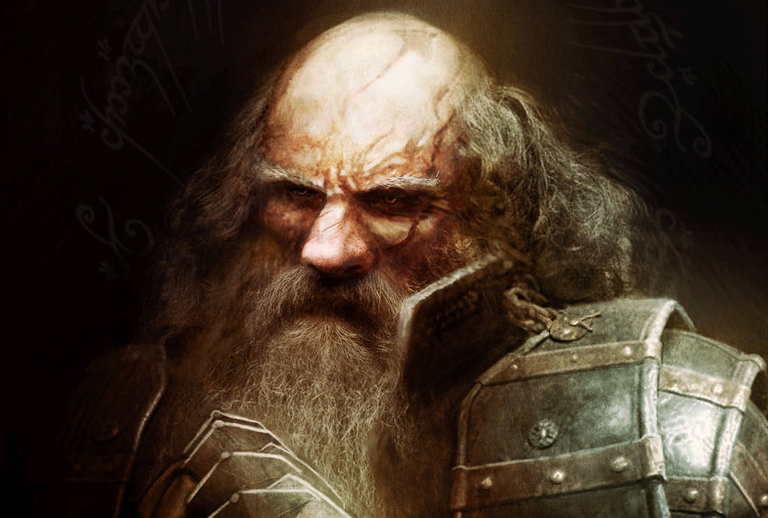 Illustration de Thráin par Fabio Leone