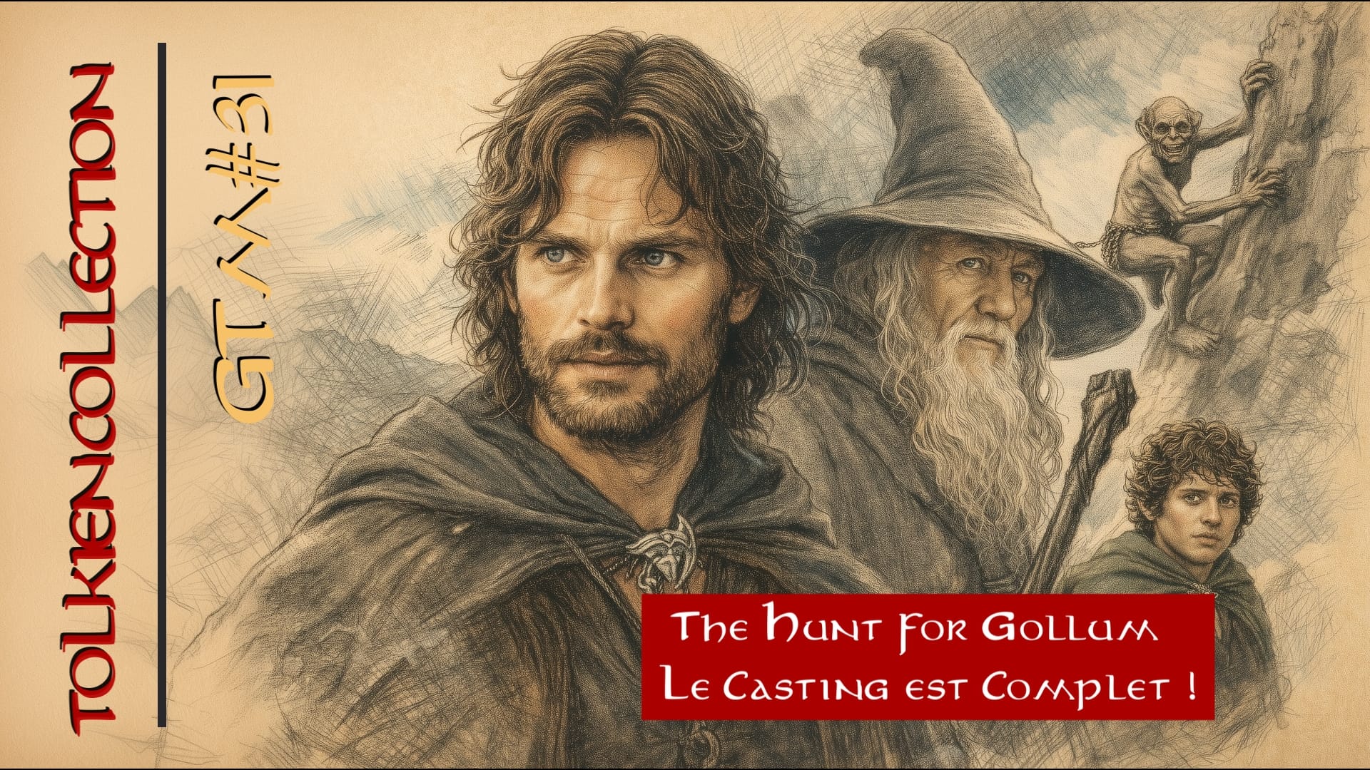 Charger la vidéo : vidéo actualités seigneur des anneaux avec tolkien collection