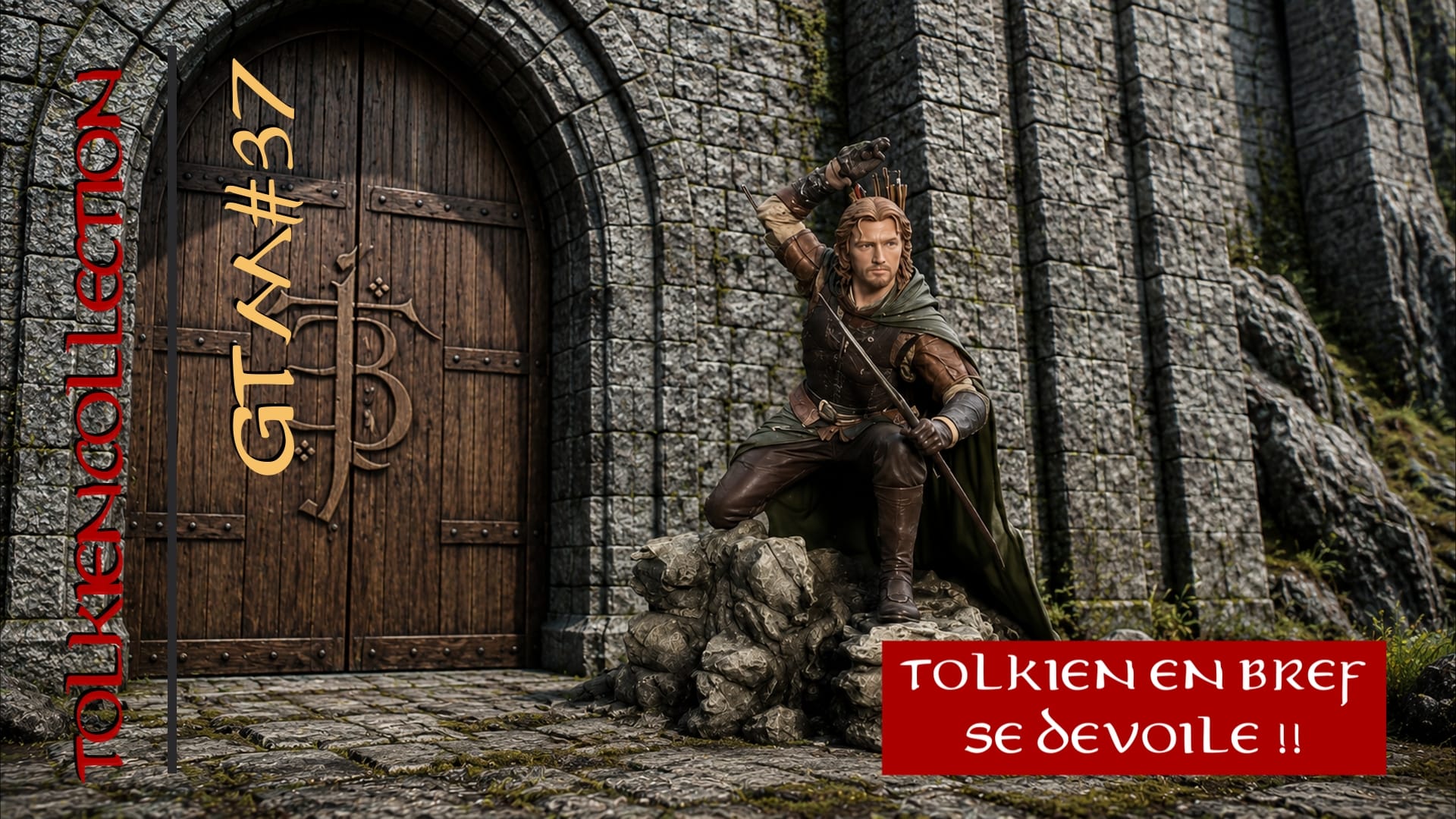 Charger la vidéo : vidéo actualités seigneur des anneaux avec tolkien collection