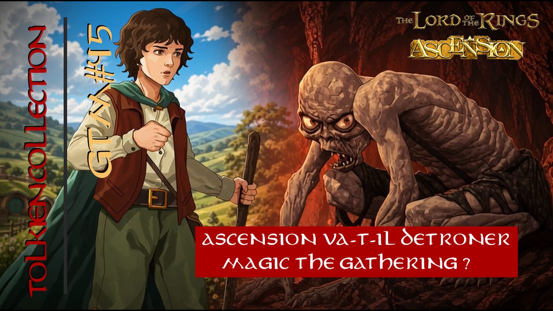 Charger la vidéo : vidéo actualités seigneur des anneaux avec tolkien collection