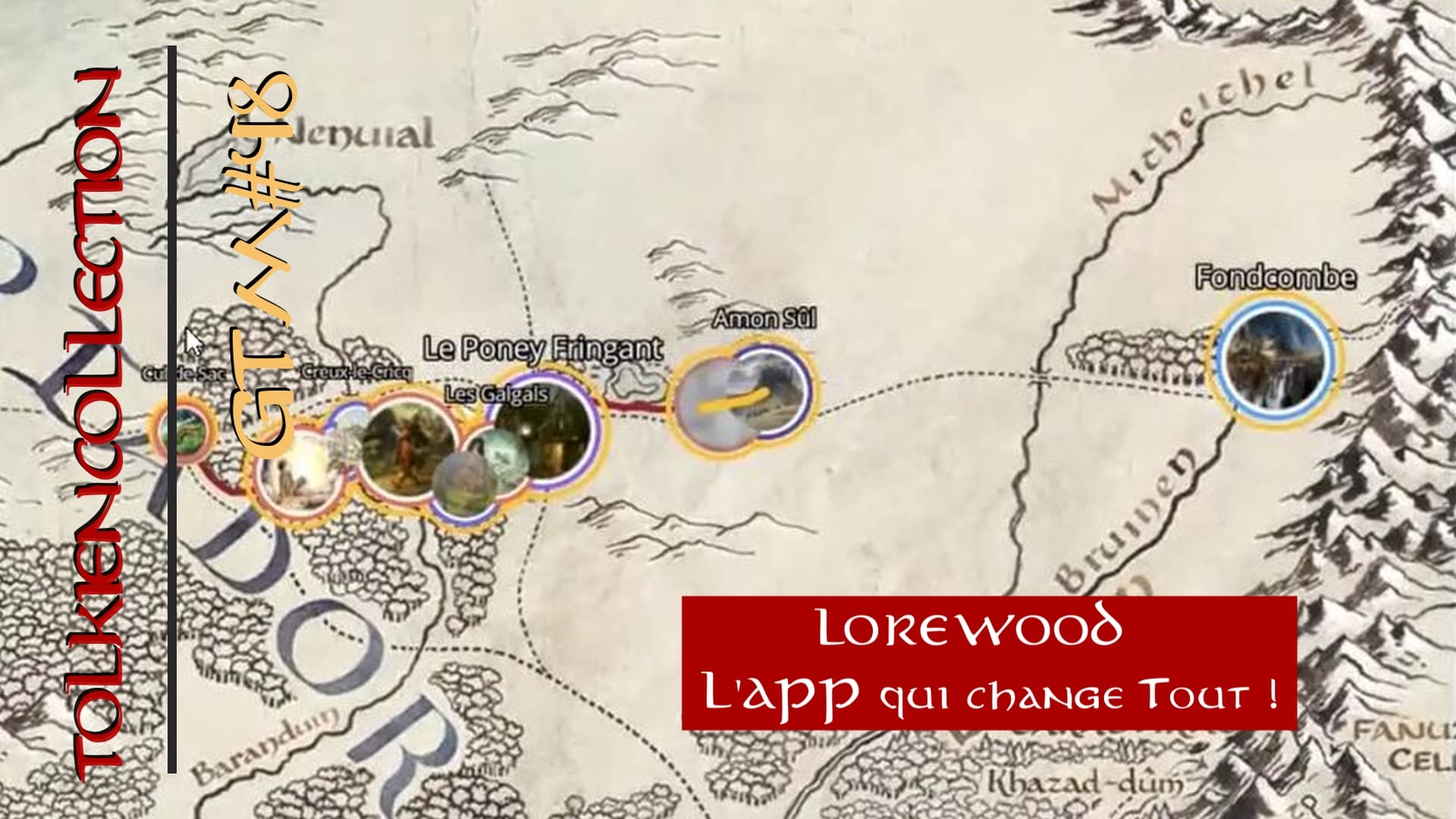 Charger la vidéo : vidéo actualités seigneur des anneaux avec tolkien collection