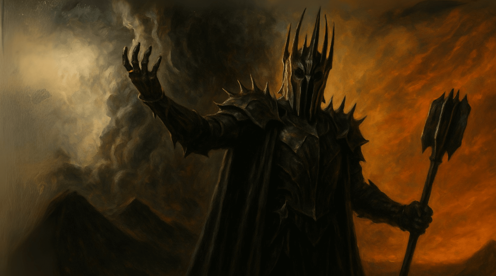 Sauron Lord of the Rings Paint
