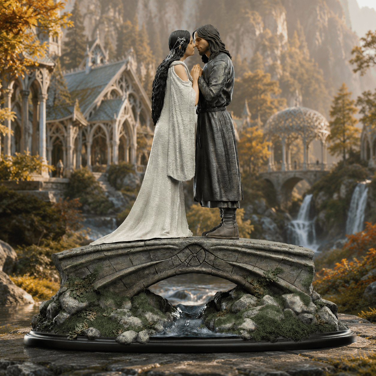 Figurine Aragorn & Arwen Weta 2027