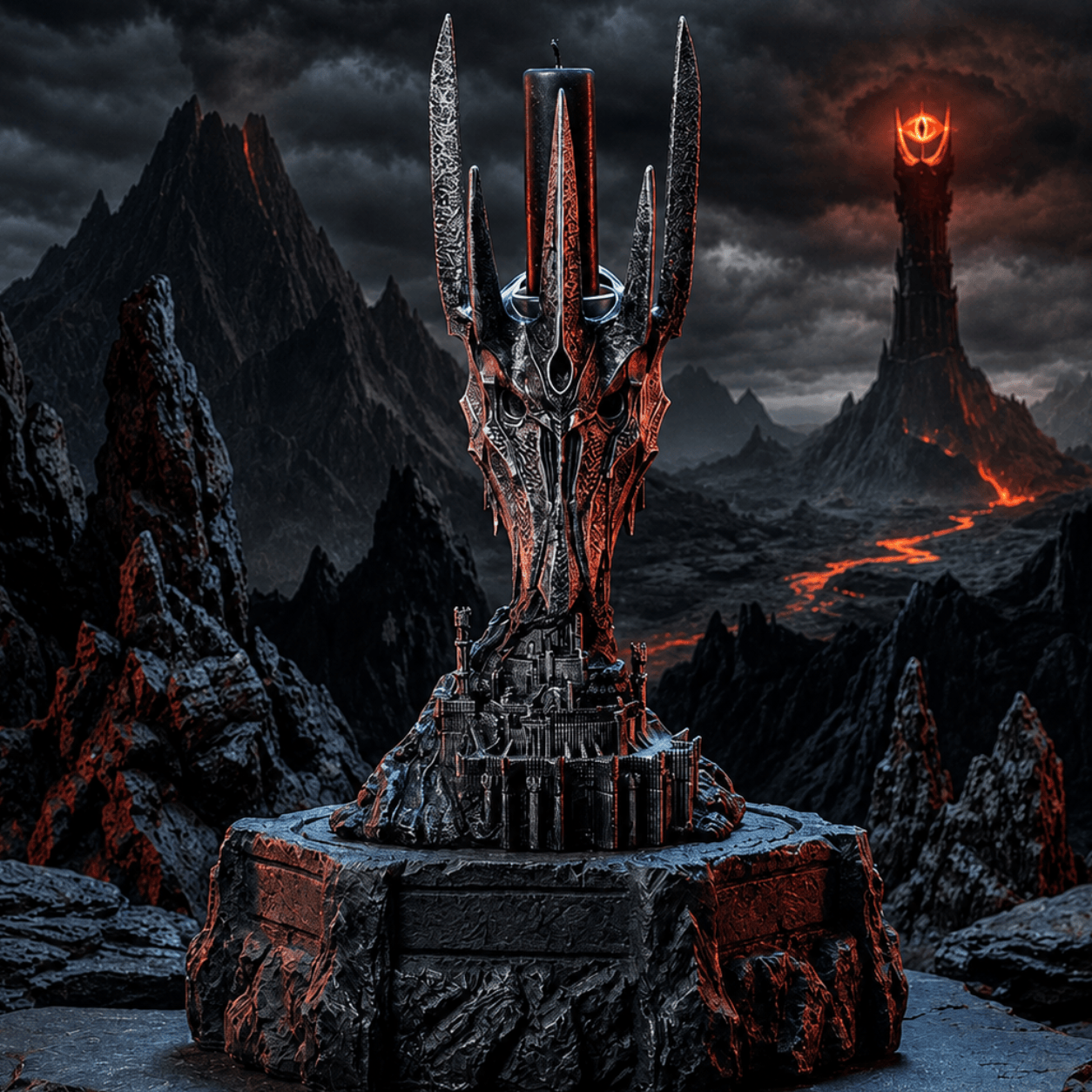 Produit dérivé Bougeoir Sauron