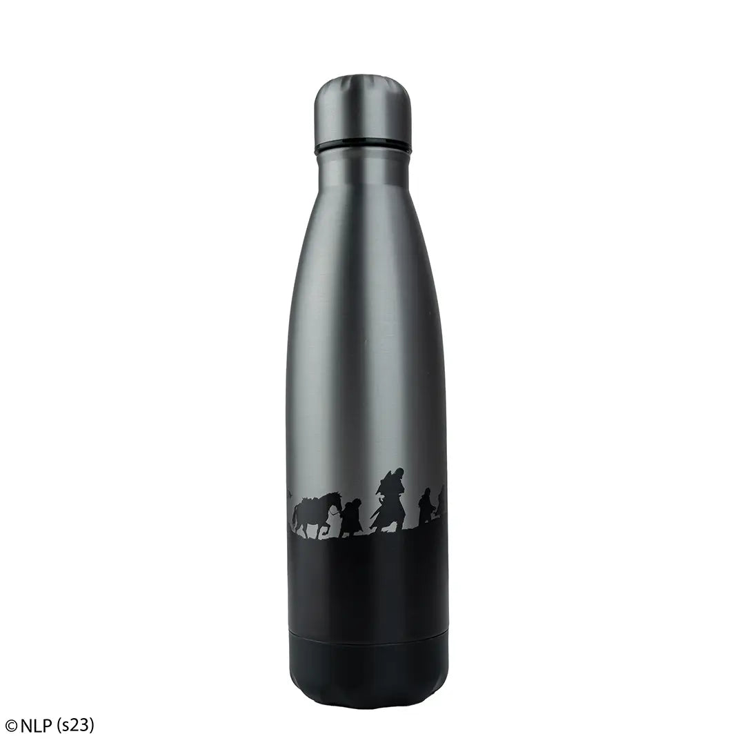 Produit dérivé Bouteille isotherme 500ml - Communauté de l’Anneau (argentée)