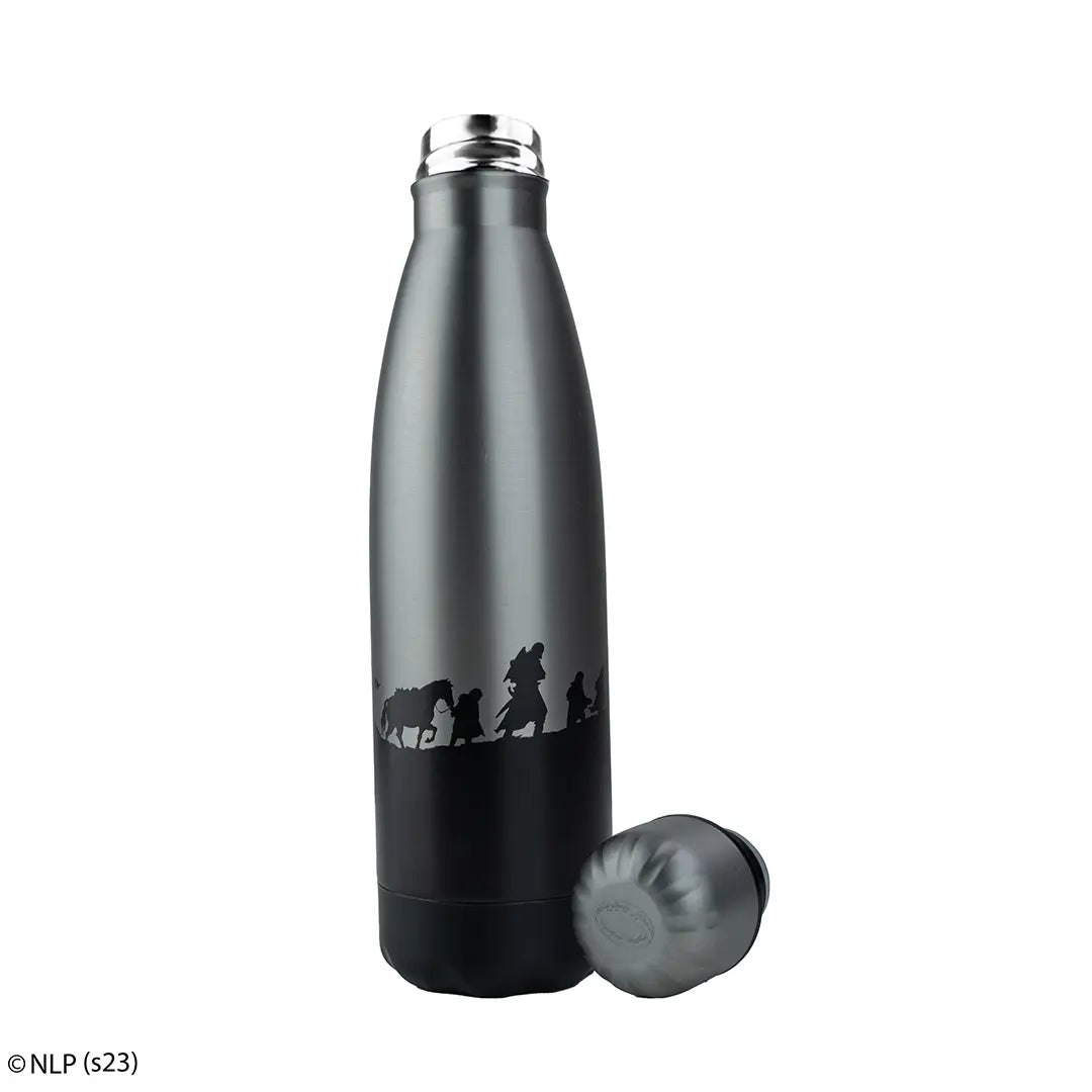 Produit dérivé Bouteille isotherme 500ml - Communauté de l’Anneau (argentée)