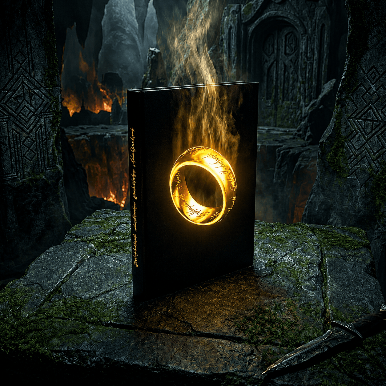 Produit dérivé Cahier Lumineux - The One Ring