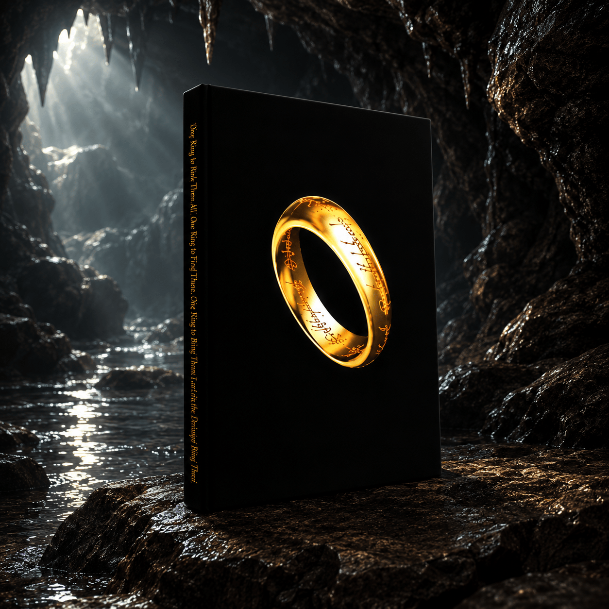 Produit dérivé Cahier Lumineux - The One Ring