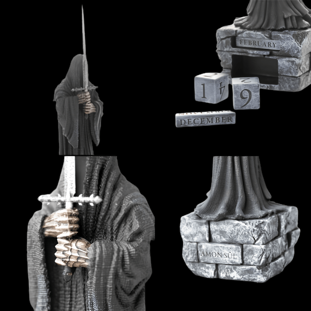 Figurine Calendrier 3D Nazgûl