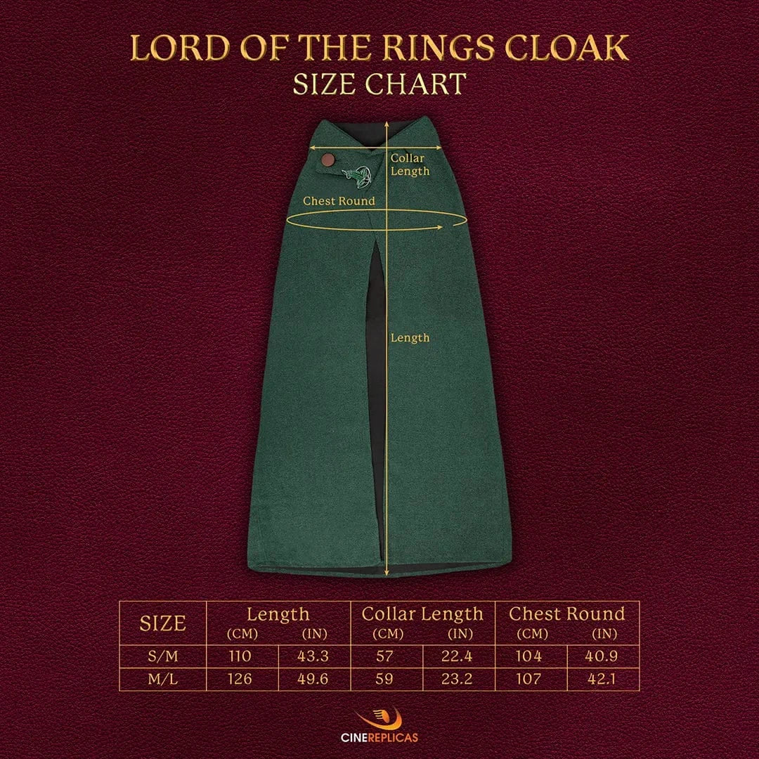 Cape de Hobbit (taille au choix)