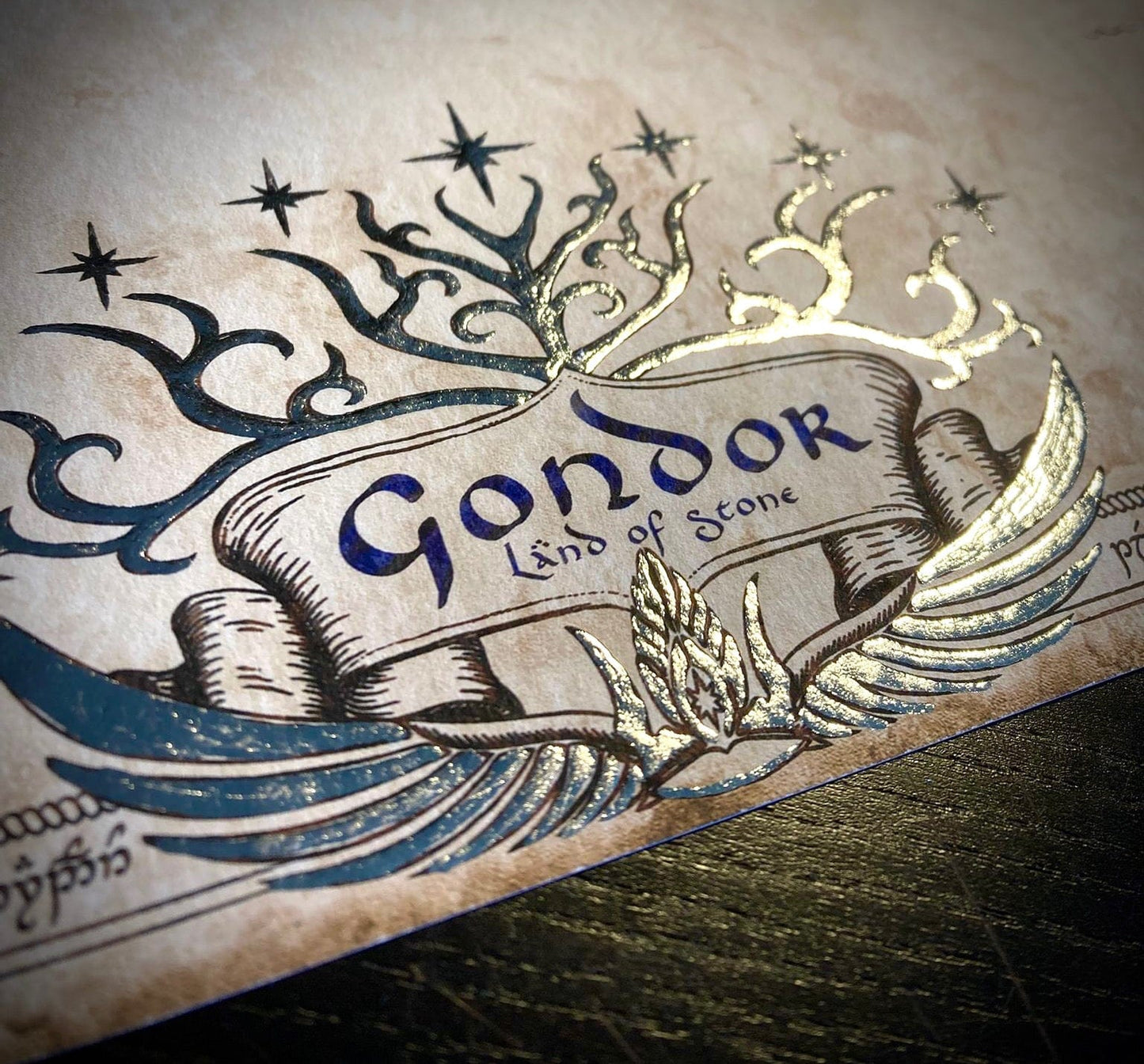 Carte artisanale du Gondor - 2025