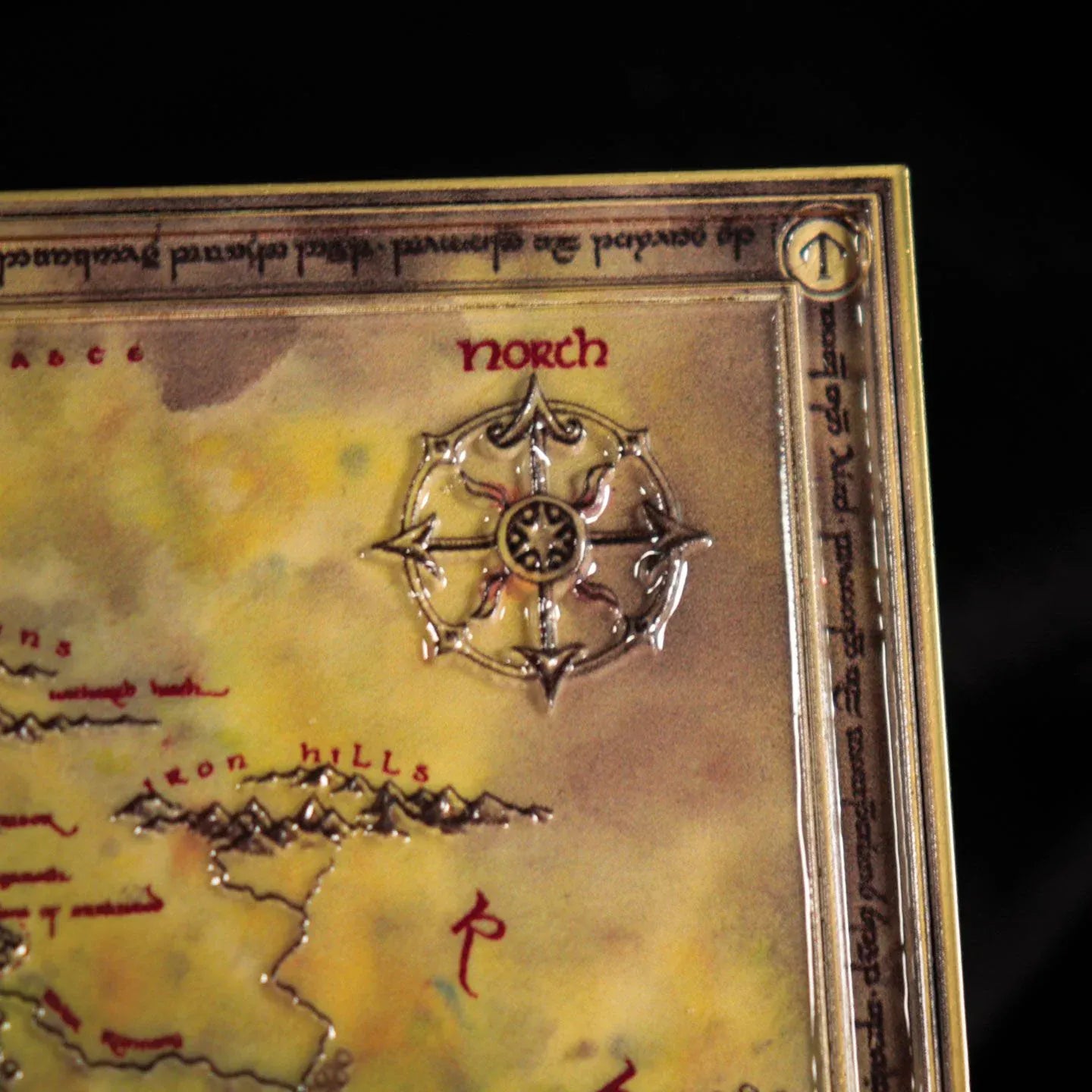 Produit dérivé Carte TDM en métal (édition limité)