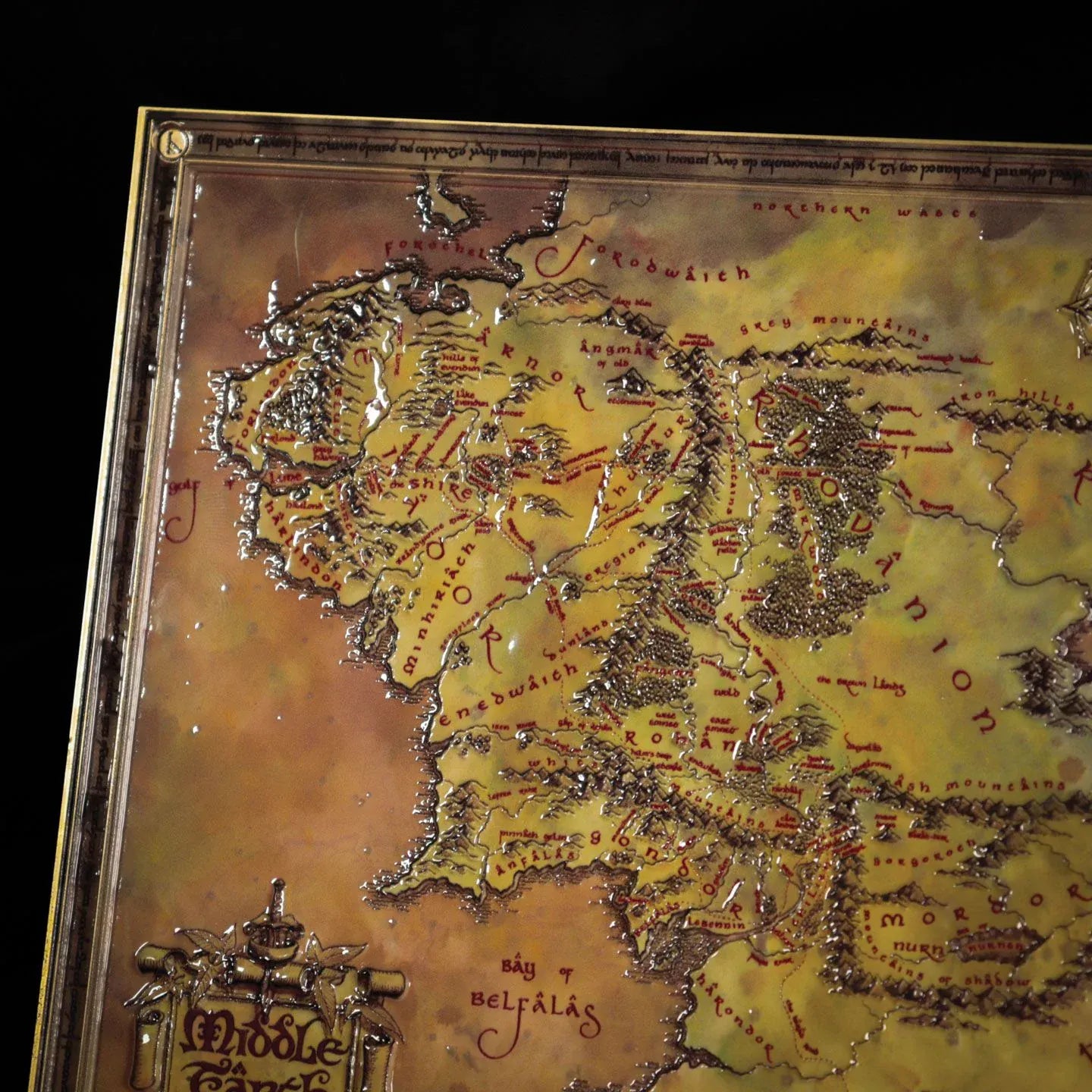Produit dérivé Carte TDM en métal (édition limité)