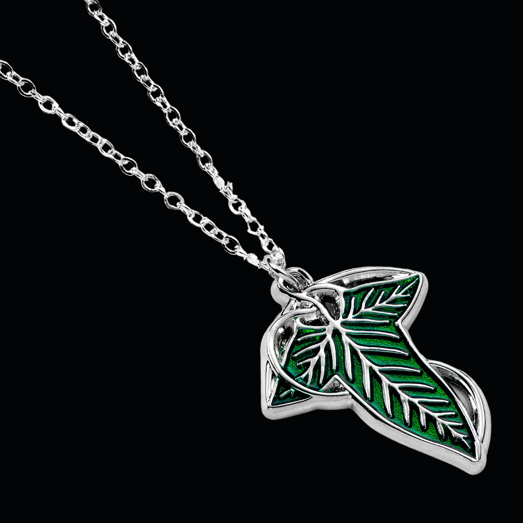 collier feuille de la lorien