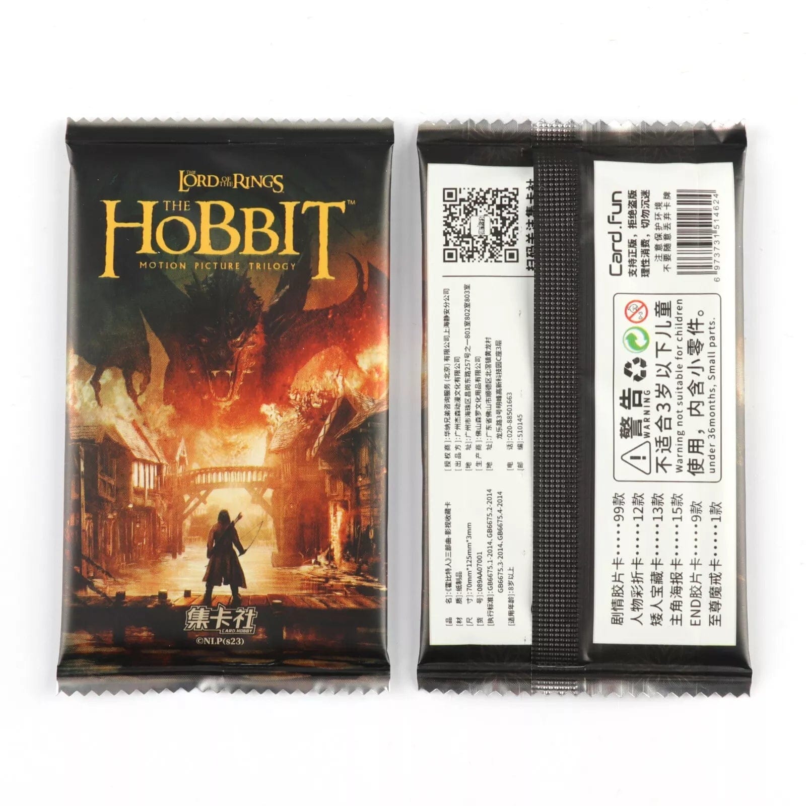 display de cartes le hobbit