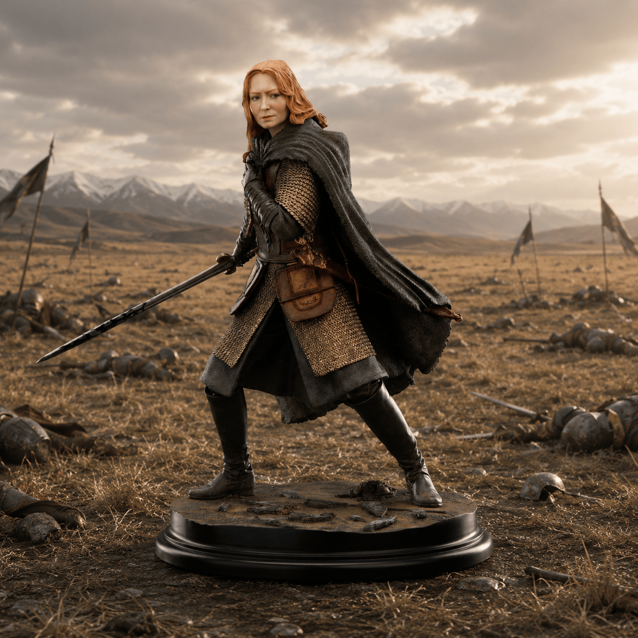 Figurine Eowyn, Shieldmaiden of Rohan Weta 2027