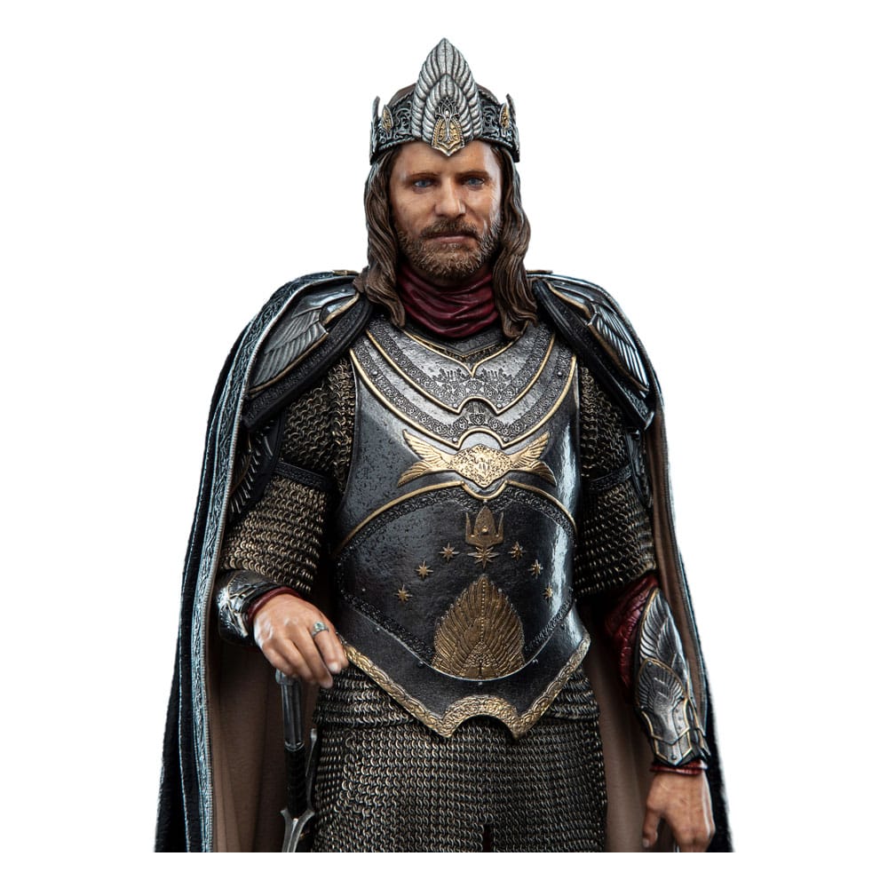 figurine aragorn roi weta classic series