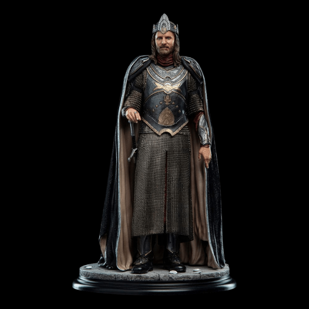 figurine aragorn roi weta classic series
