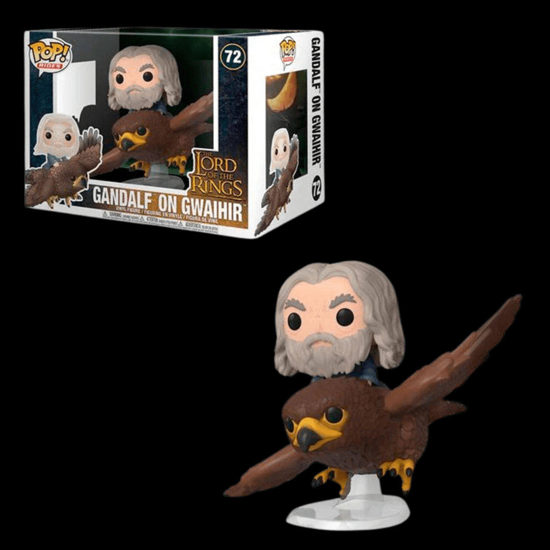 figurine pop gandalf sur gwaihir