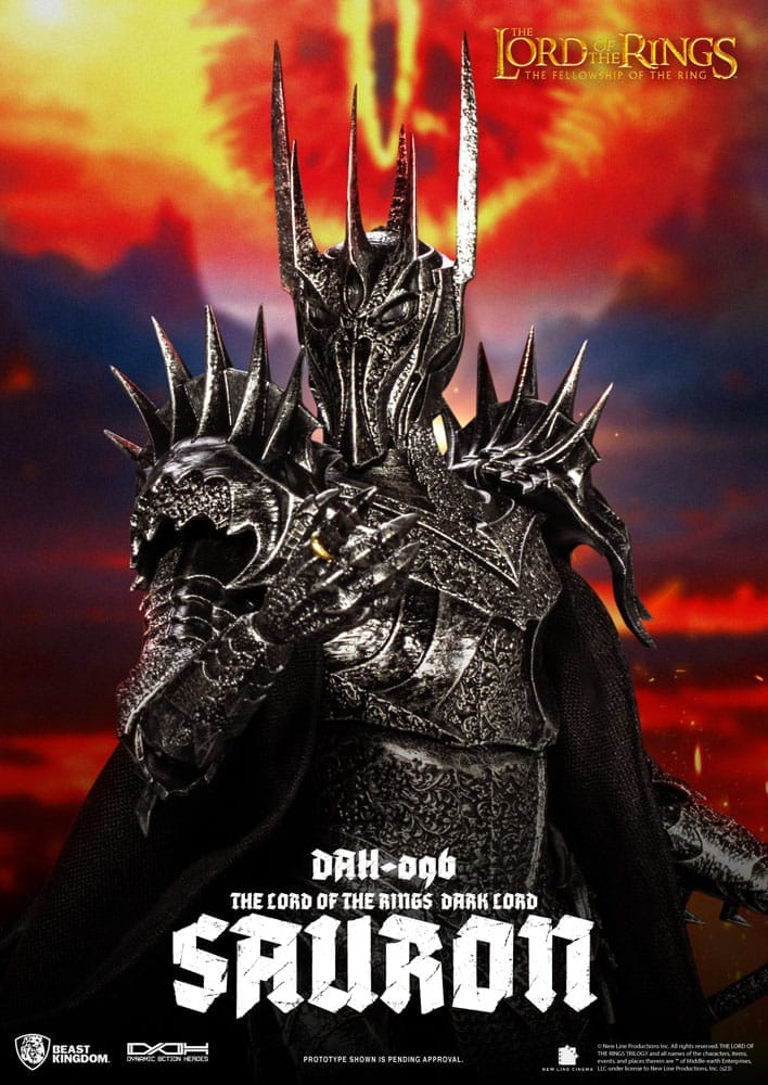 figurine sauron dynamic action heroes