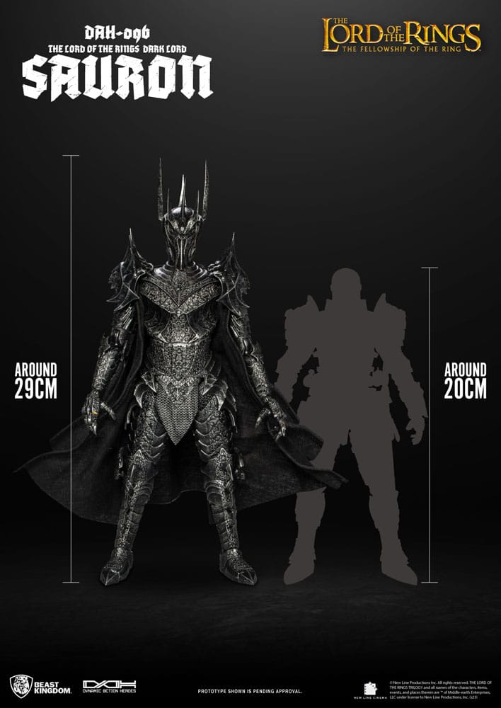 figurine sauron dynamic action heroes