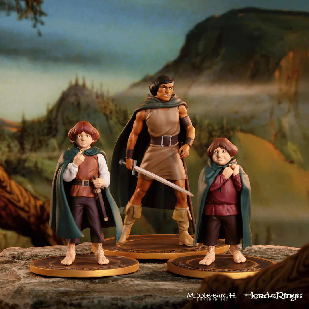 Figurine Figurines Aragorn, Frodon et Sam (Dark Horse)