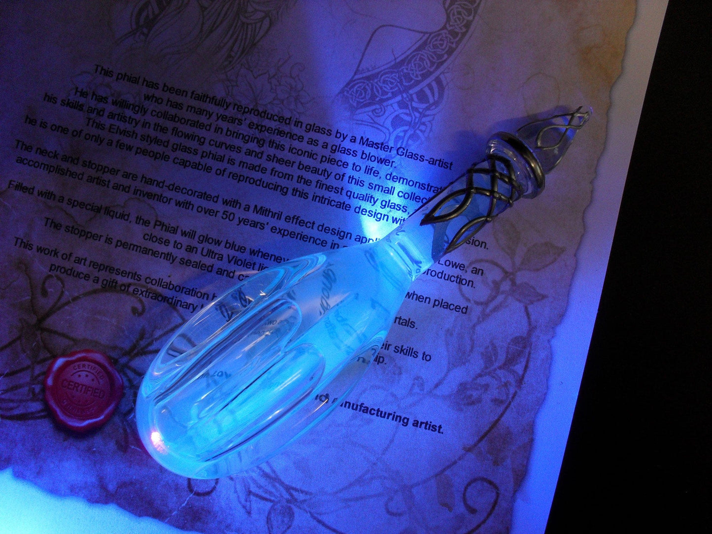 artisanat Fiole de Galadriel