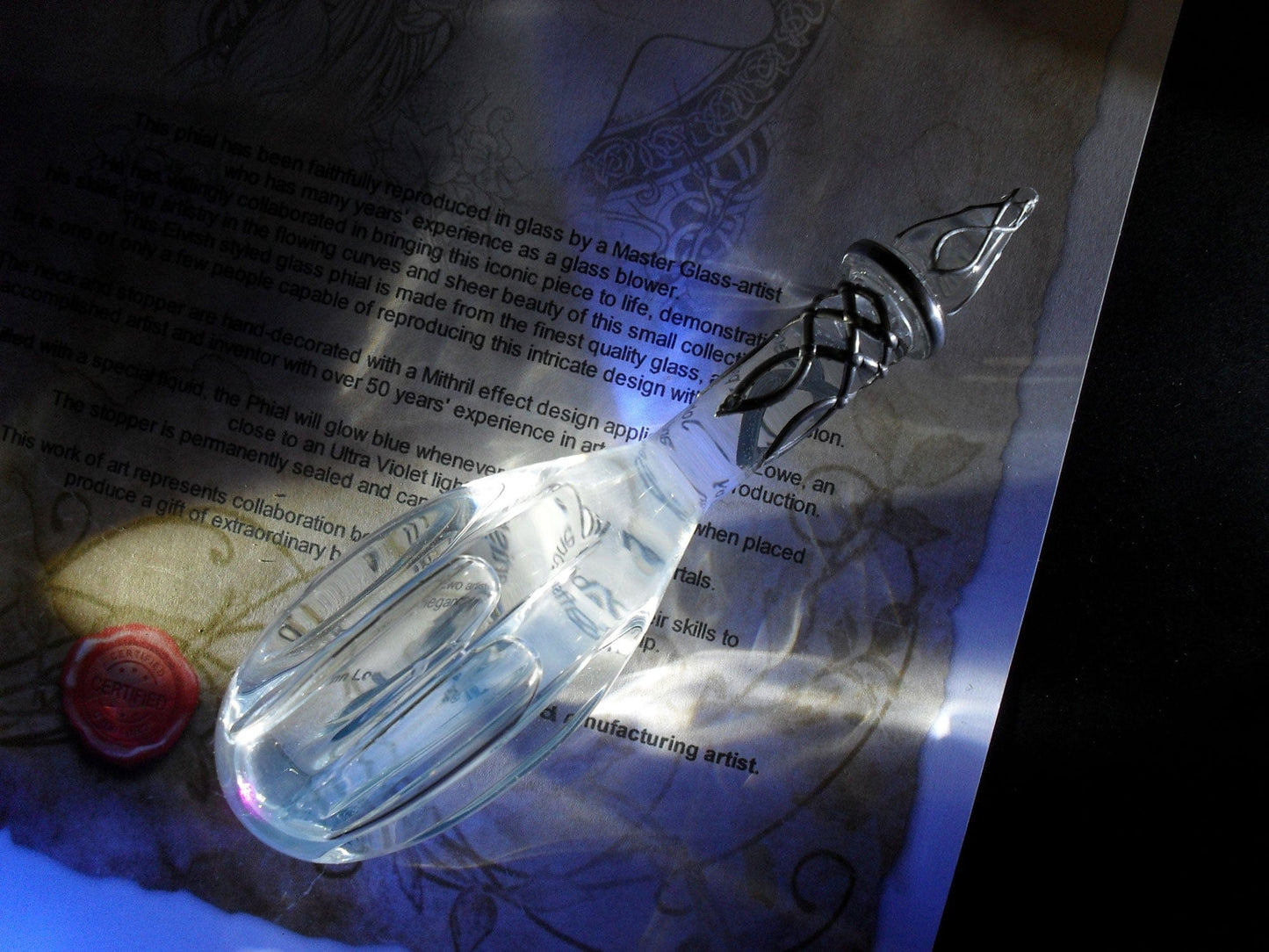 artisanat Fiole de Galadriel