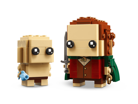 Produit dérivé LEGO BrickHeadz - Frodon et Gollum