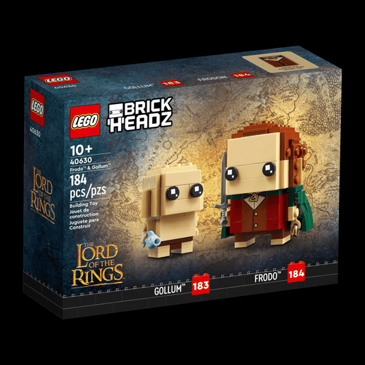 Produit dérivé LEGO BrickHeadz - Frodon et Gollum