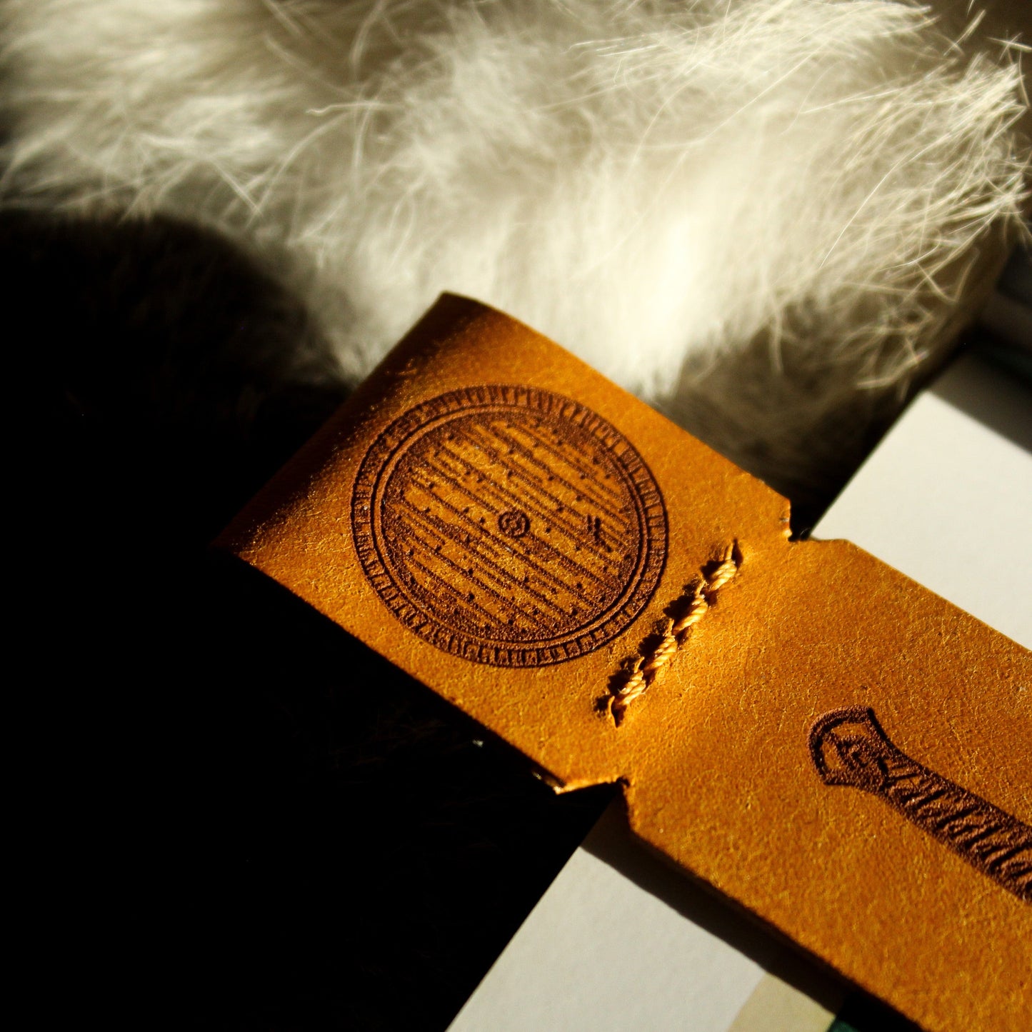 marque-pages en cuir le seigneur des anneaux