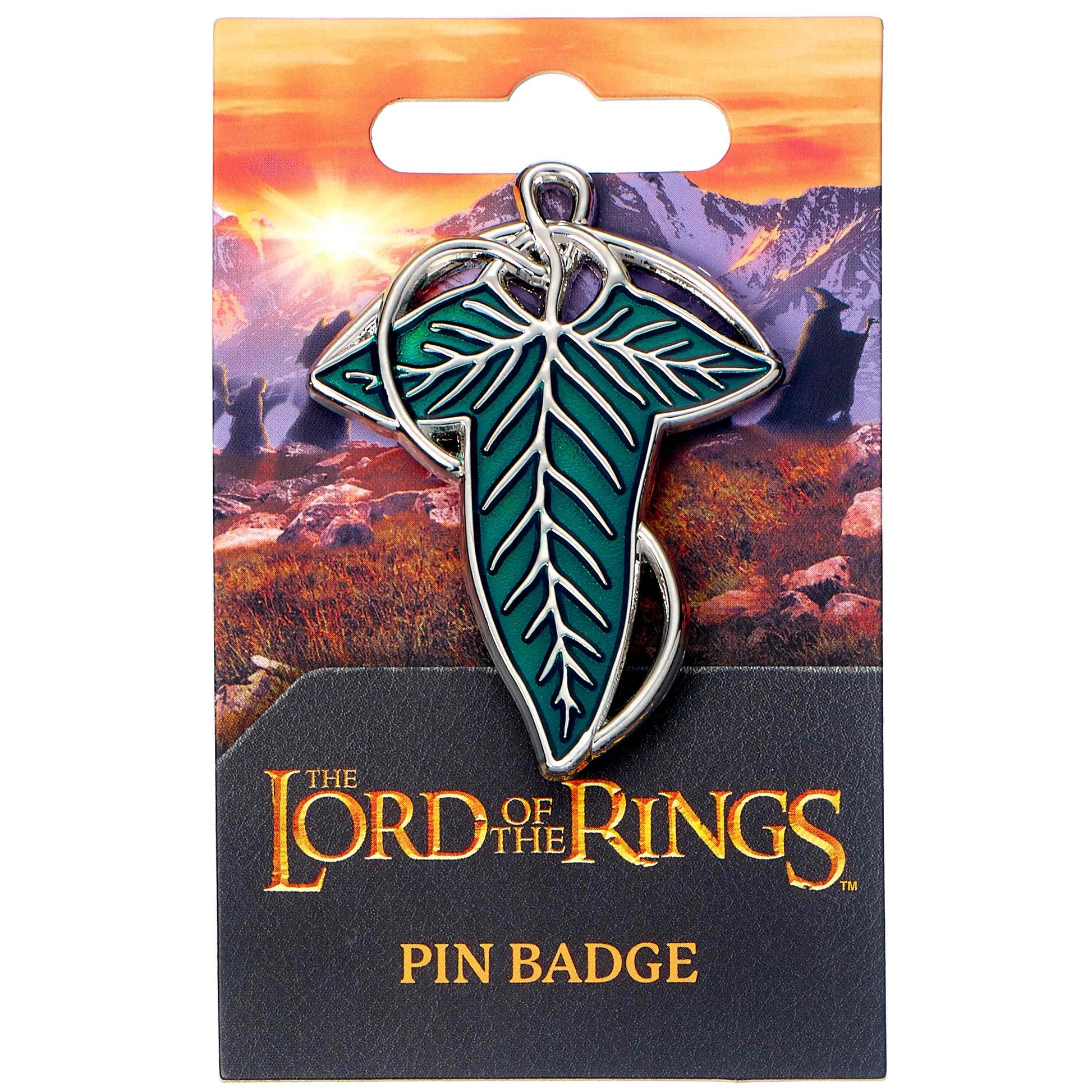 pin's feuille de la lorien